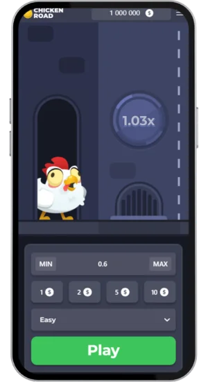 Chicken Road bet screen